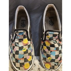 VANS off the Wall Canvas Saved By The Bell Vintage Kids Size 2
