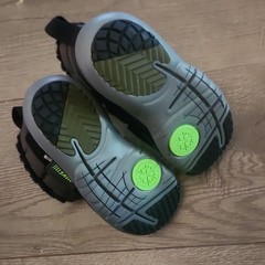 Nike DD0304-300 Snow Boot Gray Black Green Unisex Kids 11C Synthetic