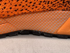UBFEN Size EU36/US4 Orange Lightweight Breathable Athletic Sneakers P130