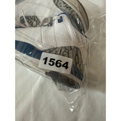 Jordan 3 Retro Wizards White Blue Grey Elephant Print DM0968-148 Kids 9C