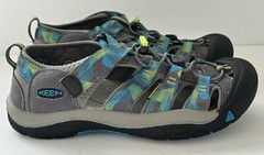 KEEN Newport H2 Kids Youth Waterproof Sandals Magnet Blue Size Us 6 Eu 38