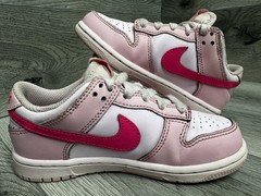 Nike Dunk Low Triple pink Barbie DH9756-600 Kids Sneakers Shoes 12C