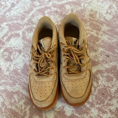 Nike Air Force 1 Low WB GS Flax Wheat Suede Gum Sole 943312-200 Kids 6.5Y
