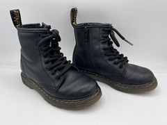 Dr. Doc Martens Boots 1460 Junior Kids AW004 Smooth Leather Size US 11 Uk 10