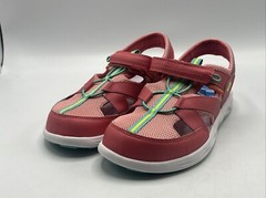 Columbia Youth Techsun Wave Wild Salmon Pink/Voltage Youth Size 7