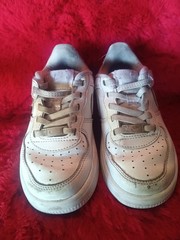 Nike™ AIR FORCE 1 Shoes ~ White/White ~ 314193-117 ~ size 11c