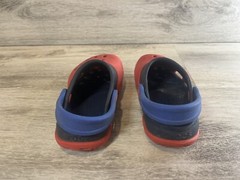 Crocs Kids Electro II Red Blue Size C8 Slip On Clogs Sandals Comfort