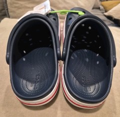 Crocs Bayaband Unisex Clogs – Navy/Pepper 205089-4CC Mens 6 Womens 8