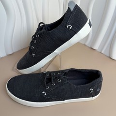 Sperry Top Sider Bodie Kids Canvas Lace Up Sneakers Black Size 5.5