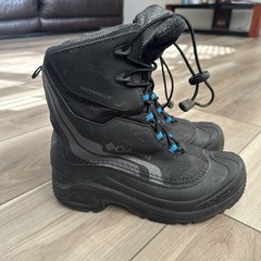 Columbia Youth Bugaboot Plus IV Omni-Heat Winter Boots Size 5 Waterproof Lace Up