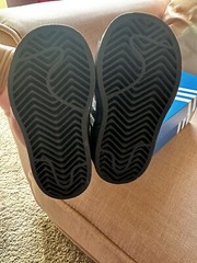 Adidas Classic Leather Superstar Black For Toddler Sneaker Shoes Size 5k $45