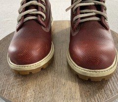 Timberland 19917 0456 Leather Upper Big Boy’s Boots Size: 3.5 M Red Brown