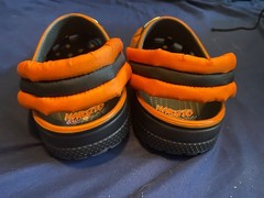 NARUTO SHIPPUDEN KIDS CLASSIC CROCS CLOGS SHOES SLIP-ON SANDALS SIZE 6 / J6