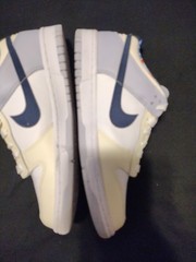 Nike Dunk Low GS Blue/Midnight Navy-white Used Great Condition Size 7y