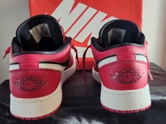 Size 5.5 (GS) – Jordan 1 Low Black Very Berry