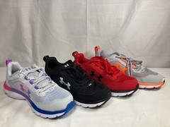 NWOB Unisex Youth Grade School Under Armour Assert 9 Running Shoe width D & 2E