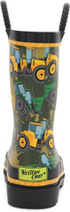 Rain Boots with Pull on Handles for Toddlers and Kids – Premium Waterproof Boots