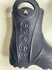 Crocs Kids Blue Handle it Rain Boots US Toddler’s Size C6 Slip-On