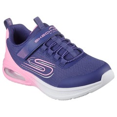 Skechers Microspec Max Advance Fly 3.0 Sneaker Navy/Periwinkle Little Kid 13