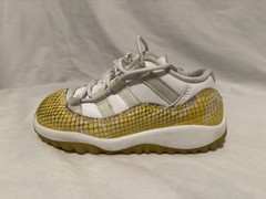 Air Jordan 11 Low Snake Yellow Python (TD) Size 6C