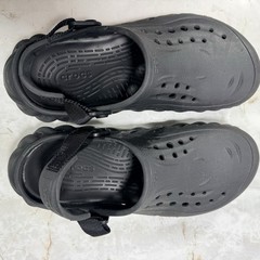 Crocs Echo Clog Juniors Youth Size 6 (Eu 38-39) Womens 8 Mens 6 Black Perfect