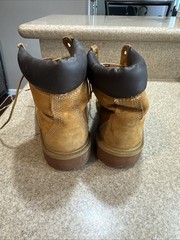 Timberland Boots Size 5M Brown Leather Waterproof Wheat Hiking 12909