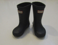 Kids Toddler HUNTER First Classic Boots Navy Blue Sz 7 Boys 8 Girls Brand New
