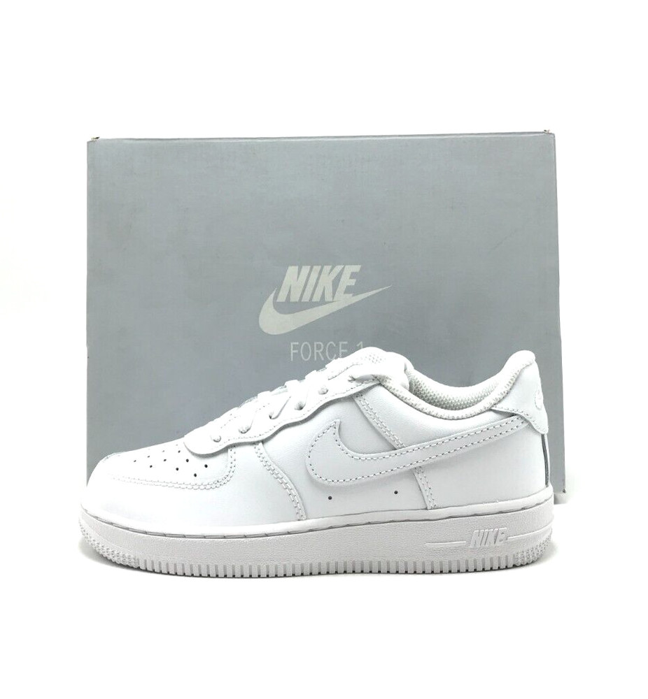 *NEW* Pre-School Kids Nike Air Force 1 LE (PS) White/White (DH2925 111) 👍