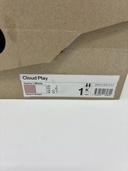 On Cloud Play Kids Zephyr Hook & Loop Sneakers White Pink Size 1K Toddler NEW