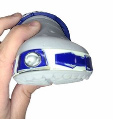 Crocs Star Wars R2D2 Grey and Blue C 4/5