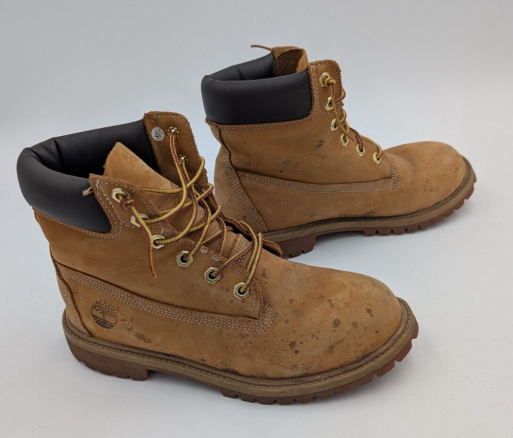 Timberland Junior Youth Size 6 M PREMIUM Wheat/Tan