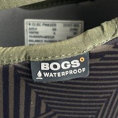 Bogs Classic Phaser Boot Youth 6 Green Waterproof Insulated Outdoor Winter Farm