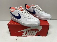 Nike Court Borough 2 Low White Dark Purple Dust – BQ5448-112 Size 5Y/6.5W No Box