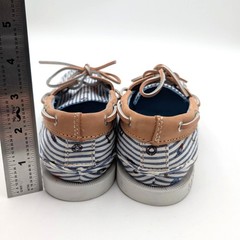 Sperry Authentic Original 2-Eye Boat Shoe Kids‘ Nautical Print Size US4M EU36