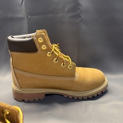 Timberland Boots Juniors Size 5M Brown Leather Waterproof Wheat Hiking 12909 C10