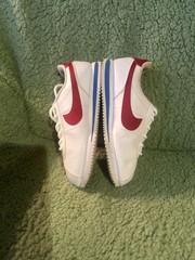 Nike Cortez Basic SL GS Forrest Gump White Red Blue Sneakers