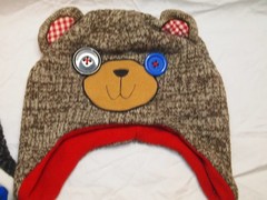 Beanie Bundle Lot Of 4 Boys Girls Unisex knit Winter Hats Mask Caps Mix
