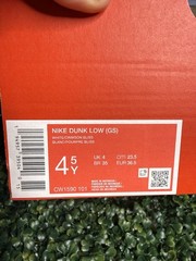 Nike Dunk Low (GS) 4.5Y (6w) ‘Tropical Twist’ White Crimson Bliss NEW