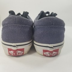 Vans Old Skool Youth 12.5 Blue Canvas Suede Sneakers Skate Shoes