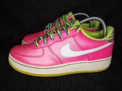 Nike Air Force 1 Pink Blast Volt Youth Size 7Y CW5761 600 No box