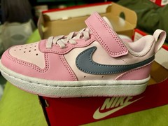 Authentic Nike Court Borough Low Recraft (PS) Rose Mousse/Pink Foam Size 11c New