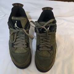 Nike Air Jordan 4 Retro SE Craft Medium Olive GS Size 7 Y, FB9928-200