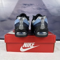 Nike Air Max 95 BB Leather Black Smoke Grey II4130-018 Size 5Y 6.5W