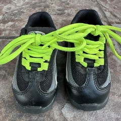 Nike Air Max 95 Black Gray Volt Sneaker Shoes 905462-022 Unisex Toddlers Size 4C