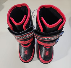 Marvel Spider-Man Kids Boots Size 8 Red, Blue, Black NWT