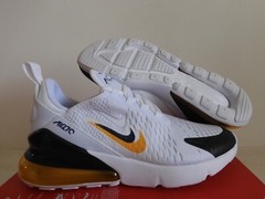 Nike Air Max 270 Gs White-University Gold Sz 5.5Y [FJ4590-100]