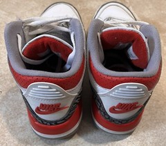 Jordan 3 Retro 2022 Mid Fire Red Size 1Y Shoes Sneakers DM0966-160 Kids Nike Air