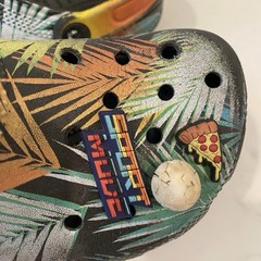 Crocs Multicolor Sandals Slides Palm Tree 1 Kids