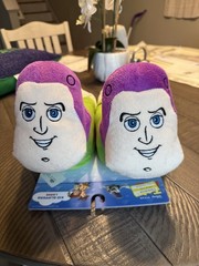 NEW Kids Size L (4-5) Buzz Lightyear slippers by Disney/Pixar Toy Story Boy/Girl