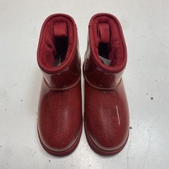 UGG Classic Clear Mini Samba Red Waterproof Boots Kids Youth Size 4